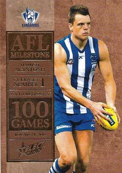 2012 Select AFL Champions - Milestone Game Foils #MG46 Hamish McIntosh Front